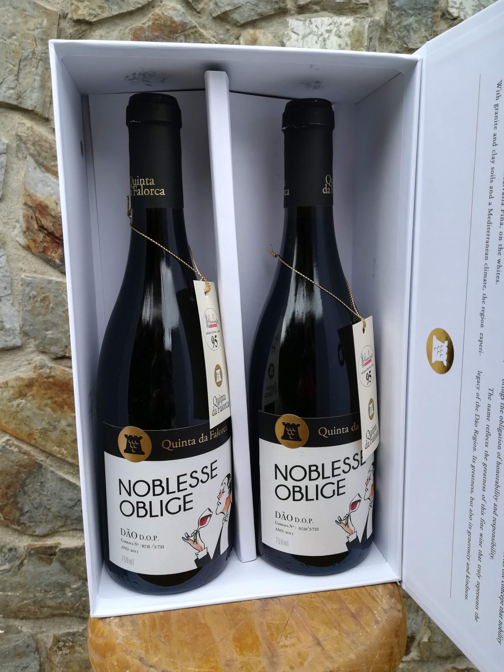 Dão - Qta Falorca Noblesse Oblige tinto (estojo)